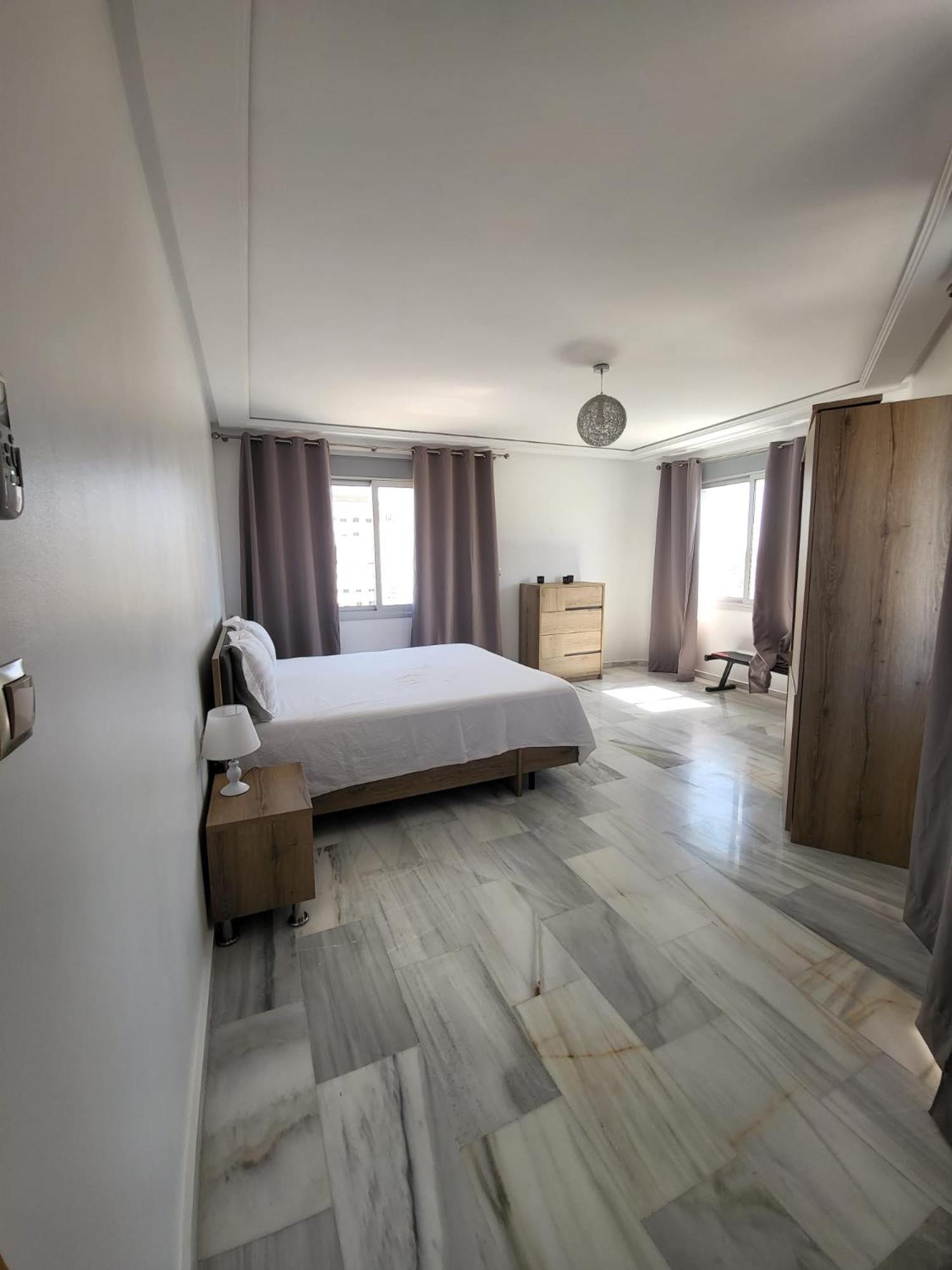 Mont Blanc :Appartement, Vue Sur Mer A 2 Minutes De La Gare. Танжер Екстер'єр фото